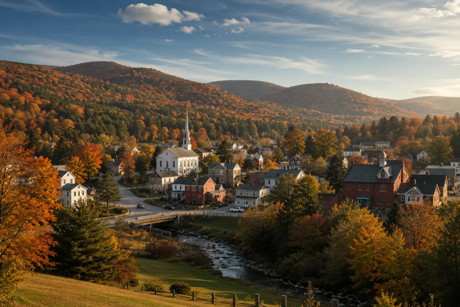 Mountain towns in usa