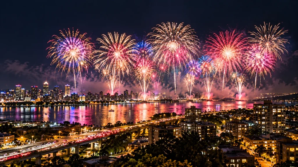 best 4th of july fireworks in usa 2026
