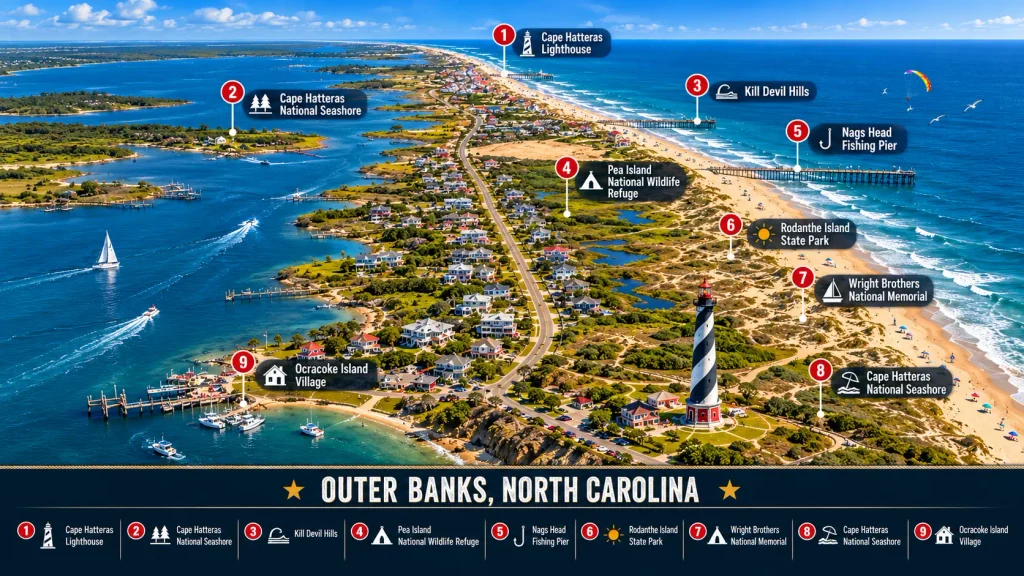 best east coast beach towns
