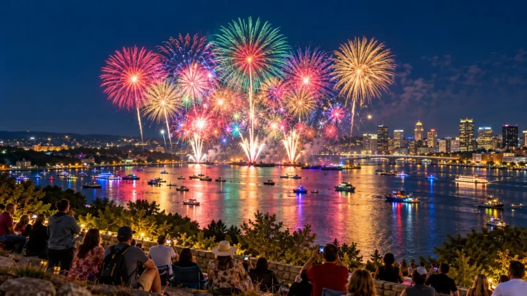 cities to watch fireworks USA
