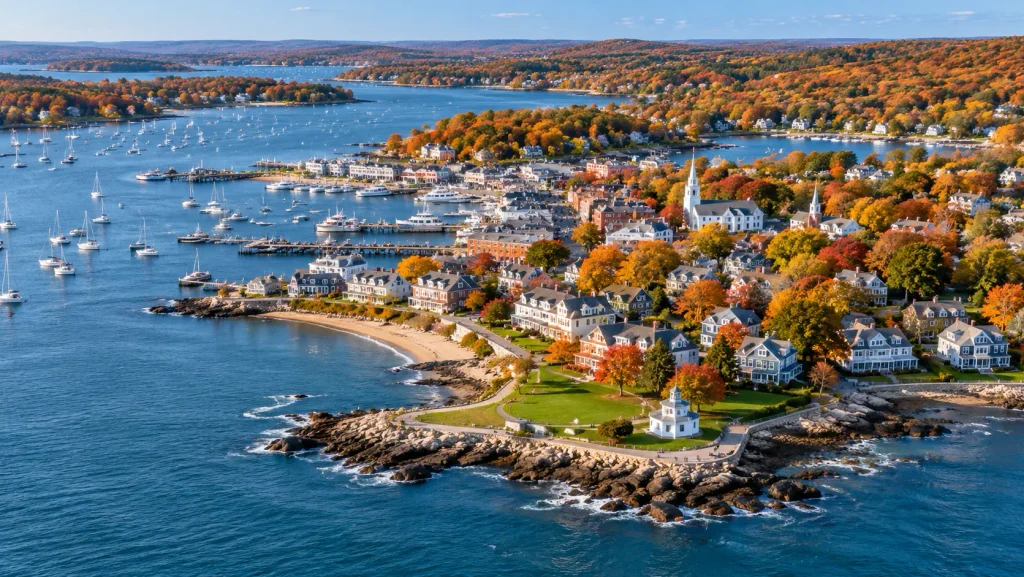 cutest towns in new england