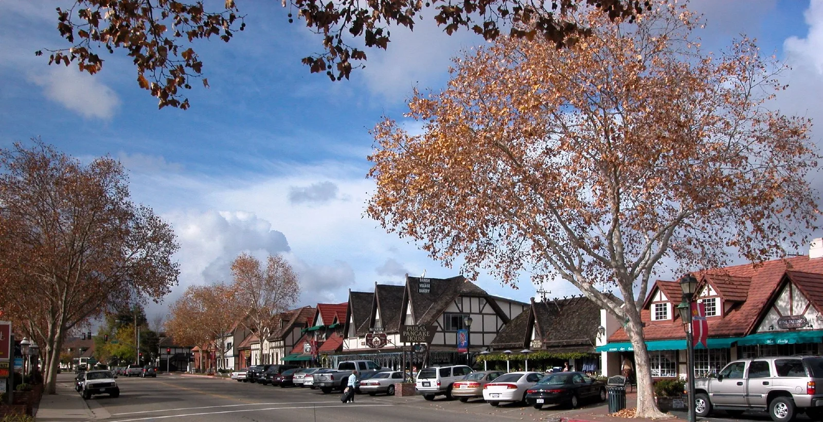 hallmark style christmas towns in usa