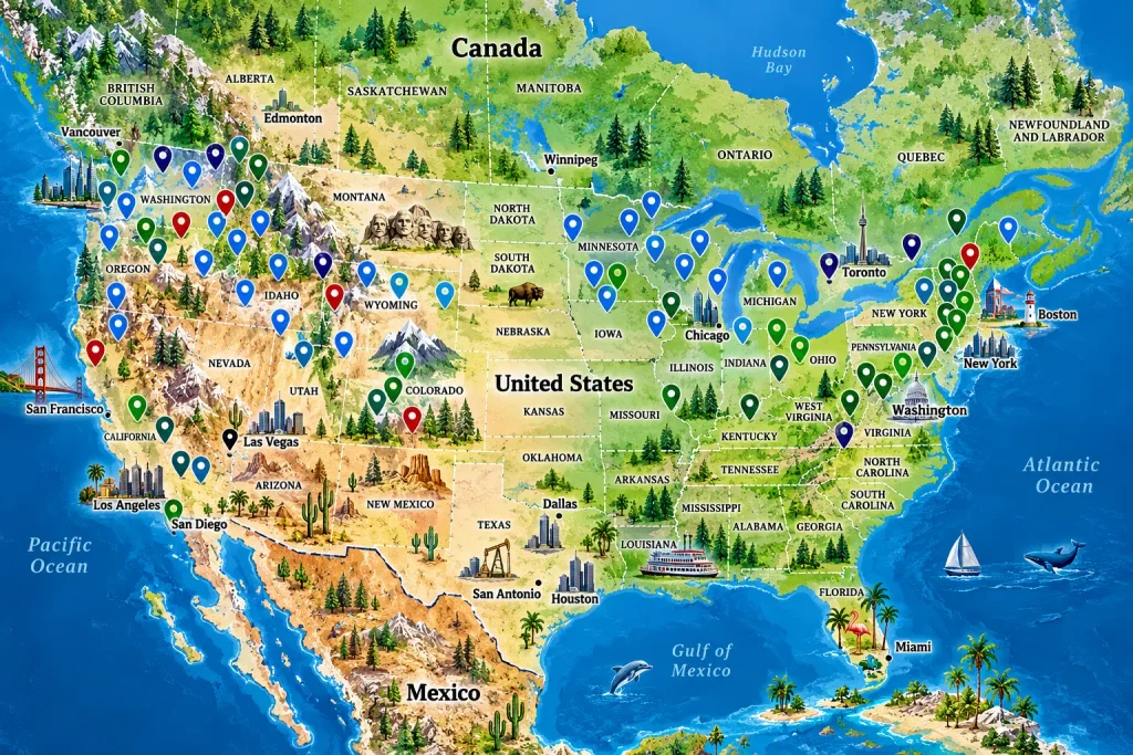ski resorts
